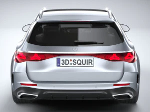 Mercedes-Benz E-class Estate AMG Line 2024 3D Model