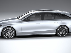 Mercedes-Benz E-class Estate AMG Line 2024 3D Model