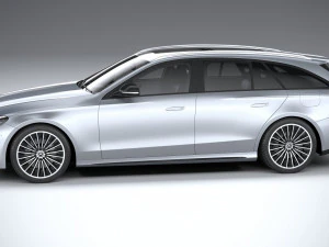 Mercedes-Benz E-class Estate AMG Line 2024 3D Model