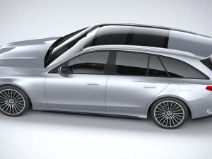 Mercedes-Benz E-class Estate AMG Line 2024 3D Model