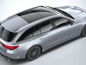 Mercedes-Benz E-class Estate AMG Line 2024 3D Model