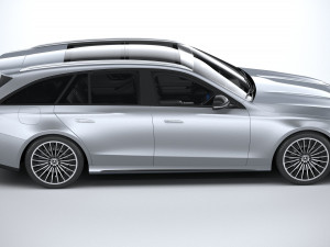 Mercedes-Benz E-class Estate AMG Line 2024 3D Model