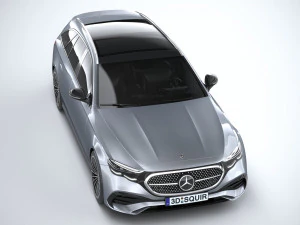 Mercedes-Benz E-class Estate AMG Line 2024 3D Model