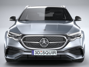 Mercedes-Benz E-class Estate AMG Line 2024 3D Model