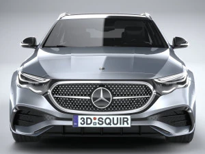 Mercedes-Benz E-class Estate AMG Line 2024 3D Model