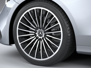 Mercedes-Benz E-class Estate AMG Line 2024 3D Model