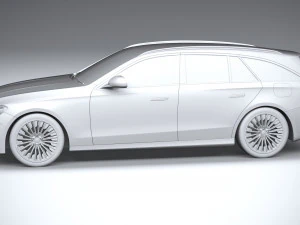 Mercedes-Benz E-class Estate AMG Line 2024 3D Model