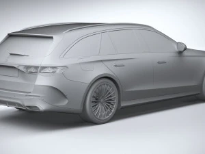 Mercedes-Benz E-class Estate AMG Line 2024 3D Model