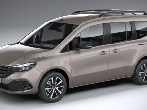 Mercedes-Benz EQT 2024 3D मॉडल