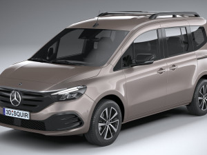 Mercedes-Benz EQT 2024 3D Model