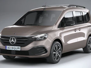 Mercedes-Benz EQT 2024 3D Model