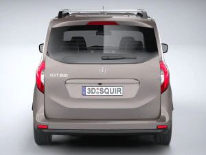 Mercedes-Benz EQT 2024 3D Model
