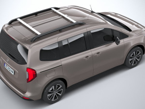 Mercedes-Benz EQT 2024 3D Model