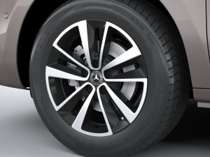 Mercedes-Benz EQT 2024 3D Model