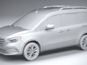 Mercedes-Benz EQT 2024 3D Model