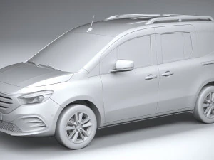 Mercedes-Benz EQT 2024 3D Model