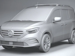 Mercedes-Benz EQT 2024 3D Model