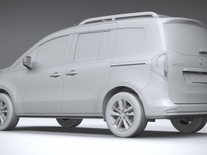 Mercedes-Benz EQT 2024 3D Model