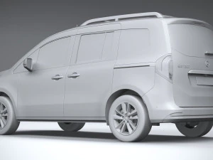 Mercedes-Benz EQT 2024 3D Model