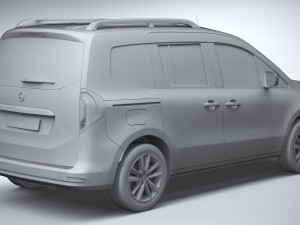 Mercedes-Benz EQT 2024 3D Model