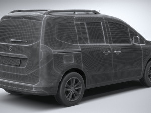 Mercedes-Benz EQT 2024 3D Model