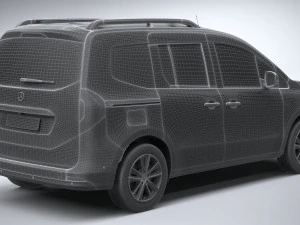 Mercedes-Benz EQT 2024 3D Model