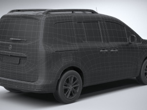 Mercedes-Benz EQT 2024 3D Model