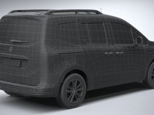 Mercedes-Benz EQT 2024 3D Model