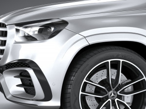 Mercedes-Benz GLS AMG Line 2024 3D-Modell