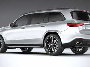 Mercedes-Benz GLS AMG Line 2024 3D-Modell