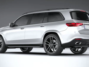 Mercedes-Benz GLS AMG Line 2024 3D Model