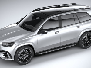 Mercedes-Benz GLS AMG Line 2024 3D-Modell