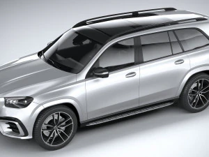 Mercedes-Benz GLS AMG Line 2024 3D Model
