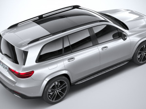 Mercedes-Benz GLS AMG Line 2024 3D-Modell