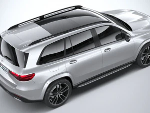 Mercedes-Benz GLS AMG Line 2024 3D Model