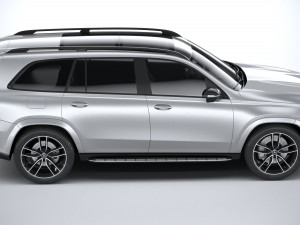 Mercedes-Benz GLS AMG Line 2024 3D-Modell