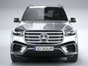 Mercedes-Benz GLS AMG Line 2024 3D-Modell
