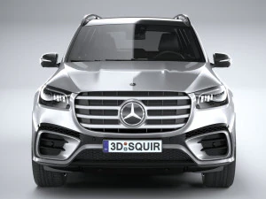 Mercedes-Benz GLS AMG Line 2024 3D Model