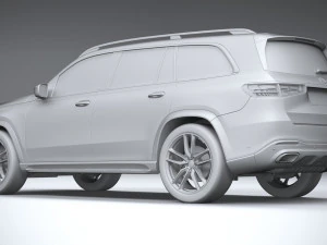 Mercedes-Benz GLS AMG Line 2024 3D Model