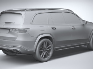 Mercedes-Benz GLS AMG Line 2024 3D-Modell