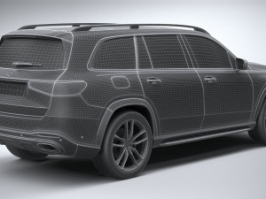 Mercedes-Benz GLS AMG Line 2024 3D-Modell
