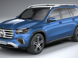 Mercedes-Benz GLS Basic 2024 3Dモデル