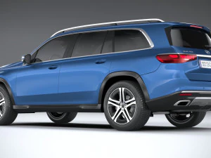 Mercedes-Benz GLS Basic 2024 3D Model