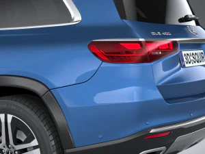 Mercedes-Benz GLS Basic 2024 3D Model