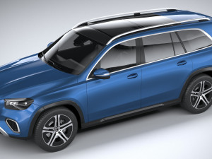 Mercedes-Benz GLS Basic 2024 3Dモデル