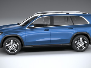 Mercedes-Benz GLS Basic 2024 3Dモデル