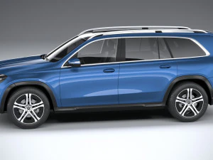 Mercedes-Benz GLS Basic 2024 3D Model