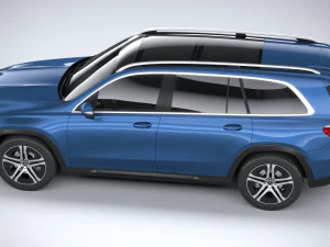 Mercedes-Benz GLS Basic 2024 3D Model