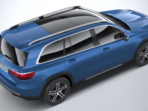 Mercedes-Benz GLS Basic 2024 3Dモデル