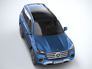 Mercedes-Benz GLS Basic 2024 3Dモデル